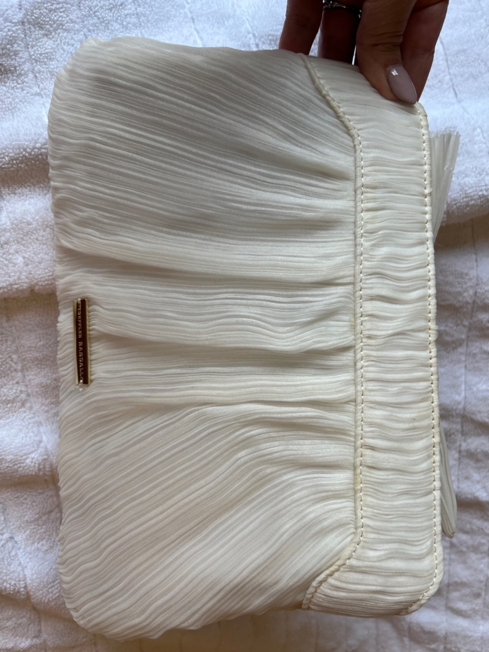 Loeffler Randall Rayne Clutch in Ivory - Picture 7 of 7